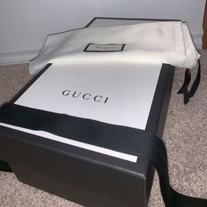 Gucci Box, Ribbon and Bags